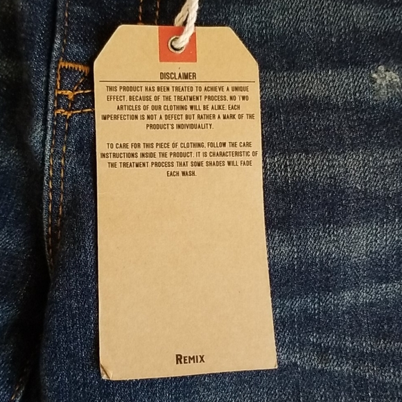 NWT Rock Revival Remix Mid Rise Straight destroyed - Picture 12 of 12